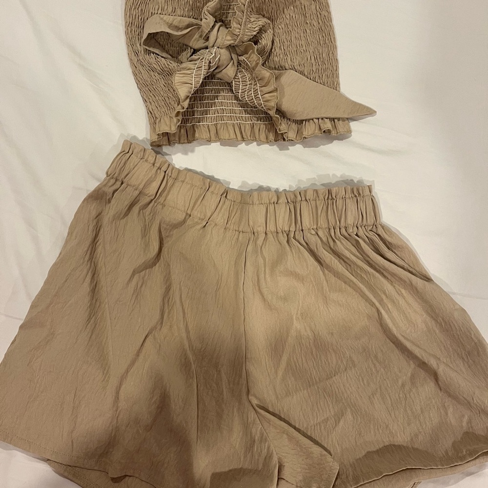 Women's short and top